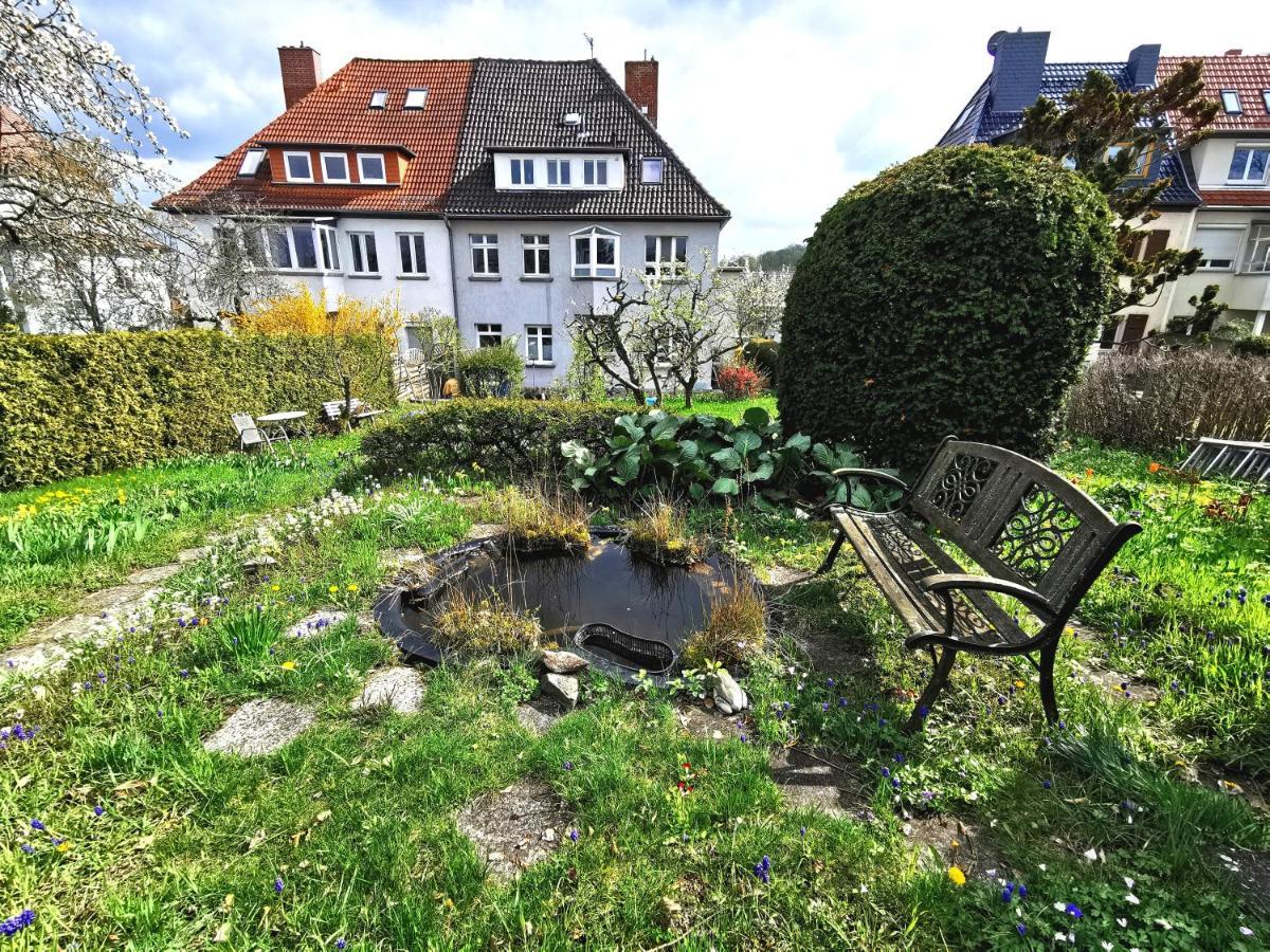 Bohnapartments Ega Stadtblick - Garten - Wlan - Naehe Theater Ega Und Messe Erfurt Exterior foto
